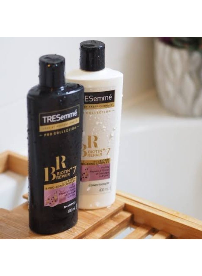 تريزيمي شامبو وبلسم تريسمي للإصلاح والحماية 7 مع البيوتين - 400 مل لكل منهما - Image 4